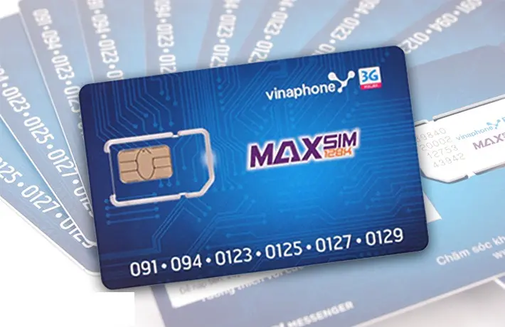 Sim 3G Vina 7GB Dung lượng cao