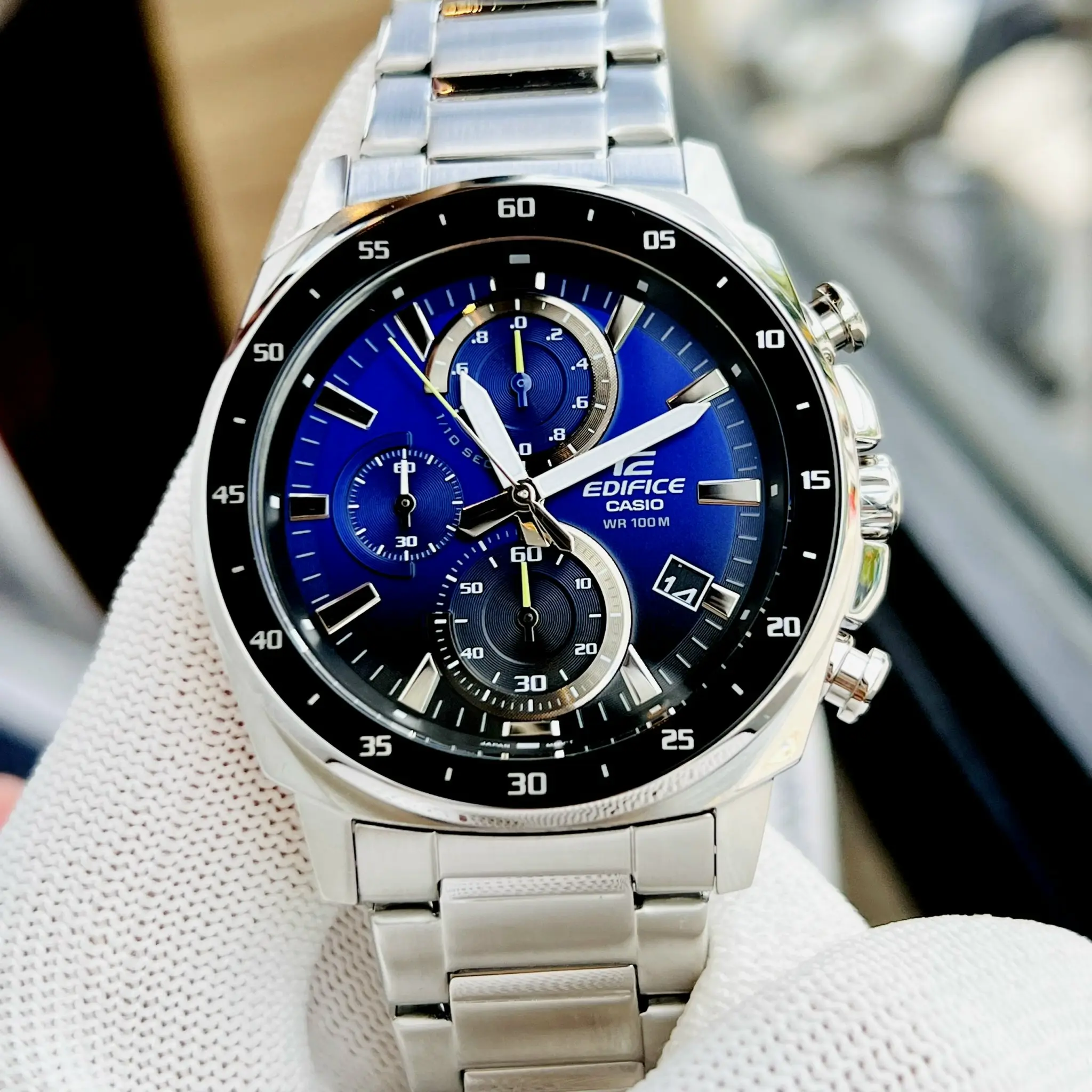 Đồng Hồ Nam Casio Edifice EFV-600D-2AVUDF Authentic -  Bảo Hành 5 Năm - Chính Hãng 100%