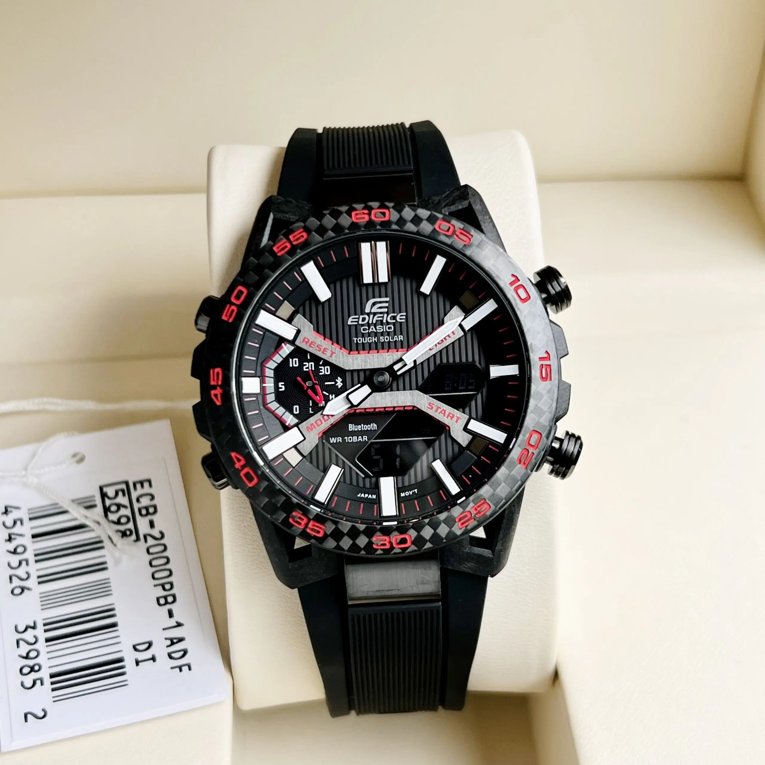Đồng Hồ Nam Casio Edifice ECB-2000PB Tough Solar Chính Hãng-  Bảo Hành 5 Năm - Chính Hãng 100%