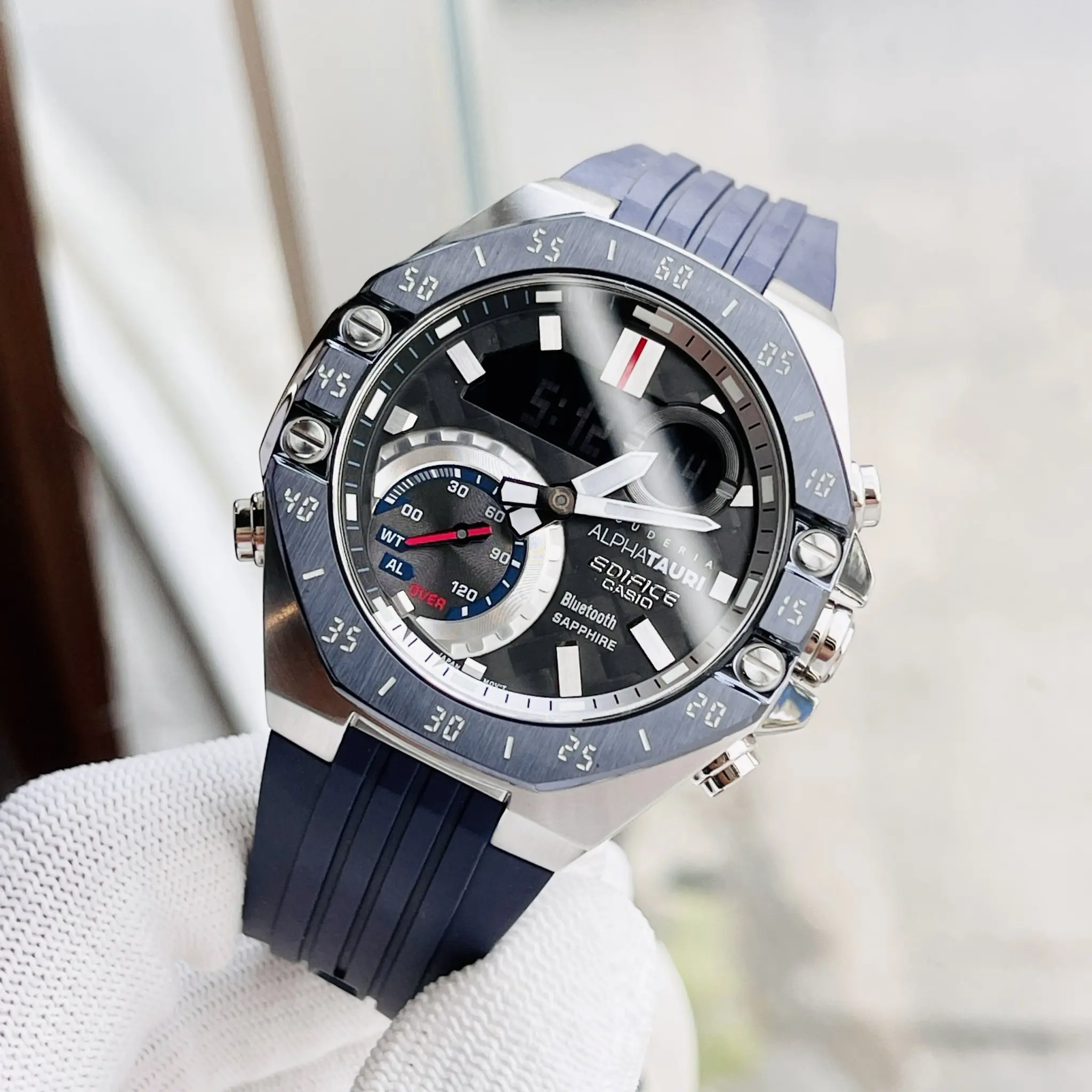 Đồng Hồ Nam Casio Edifice ECB-10AT-1A AlphaTAURI LIMITED - Bảo Hành 5 Năm - Chính Hãng 100%