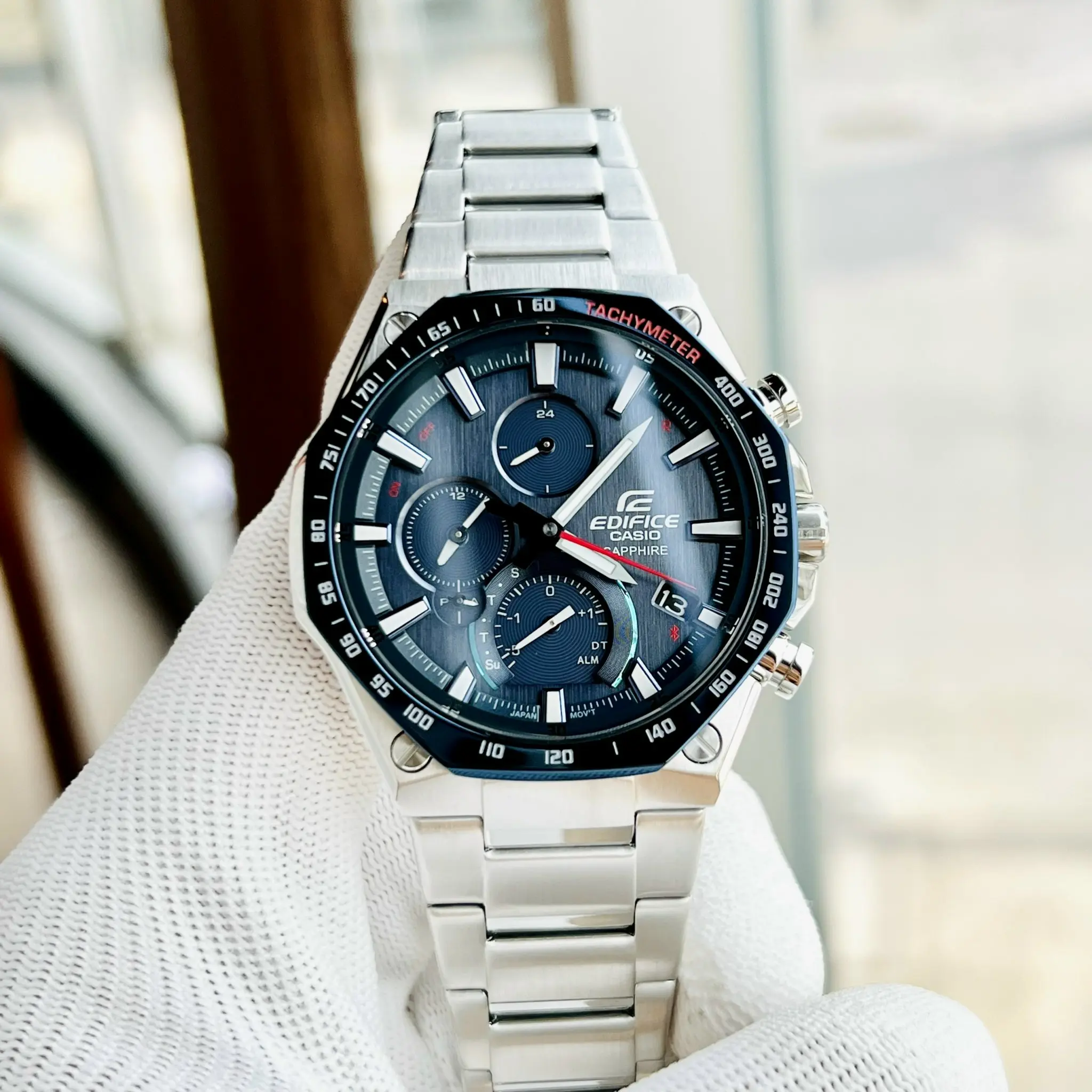 Đồng Hồ Nam Casio Edifice EQB-1100XDB Dây Kim Loại Chính Hãng-  Bảo Hành 5 Năm - Chính Hãng 100%