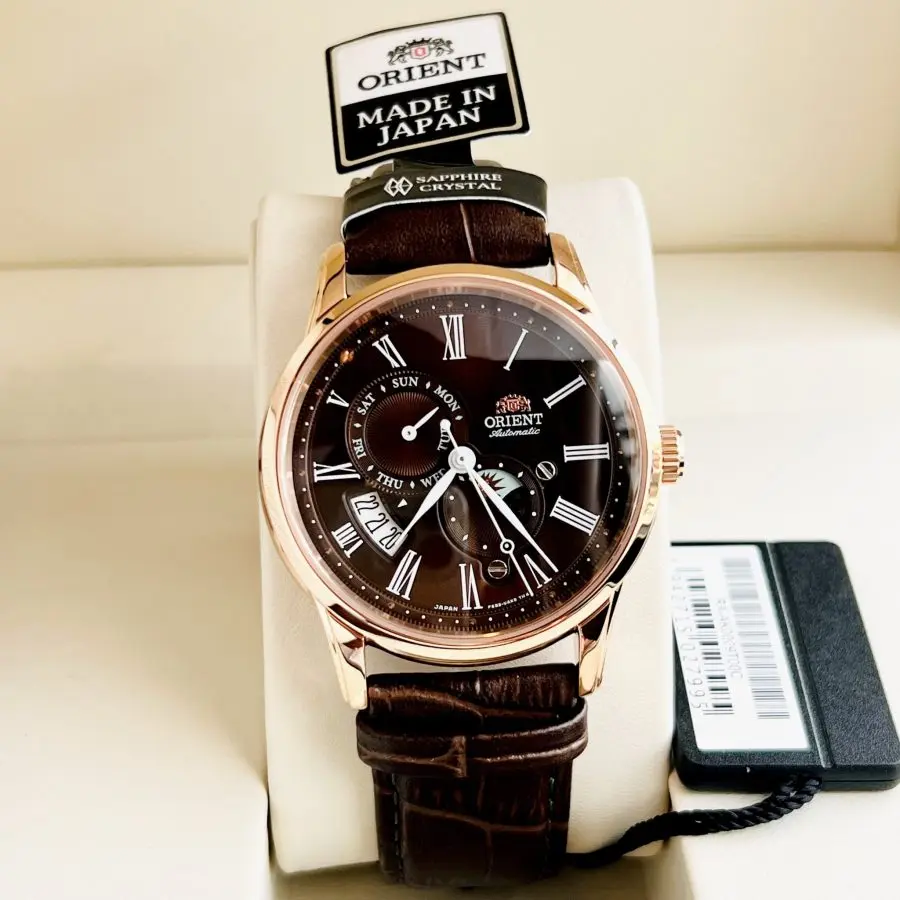 Đồng Hồ Nam Orient Sun and Moon Gen 3 FAK00003T0 (SAK00003T0) - BH 5 Năm - Chính Hãng 100%