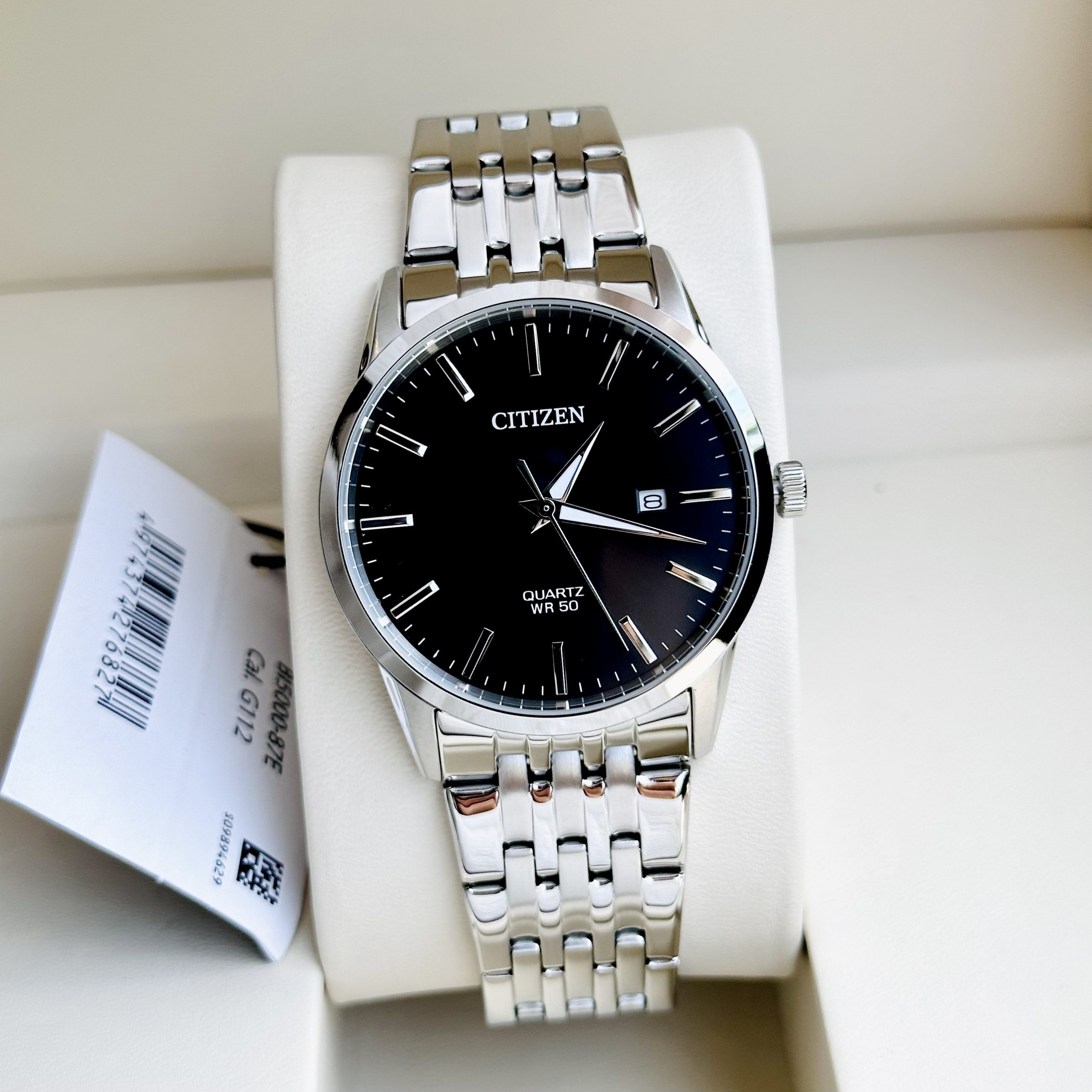 Đồng Hồ Nam Citizen Quartz Blue Steel BI5000-87L Authentic - BH 5 Năm - Chính Hãng 100%