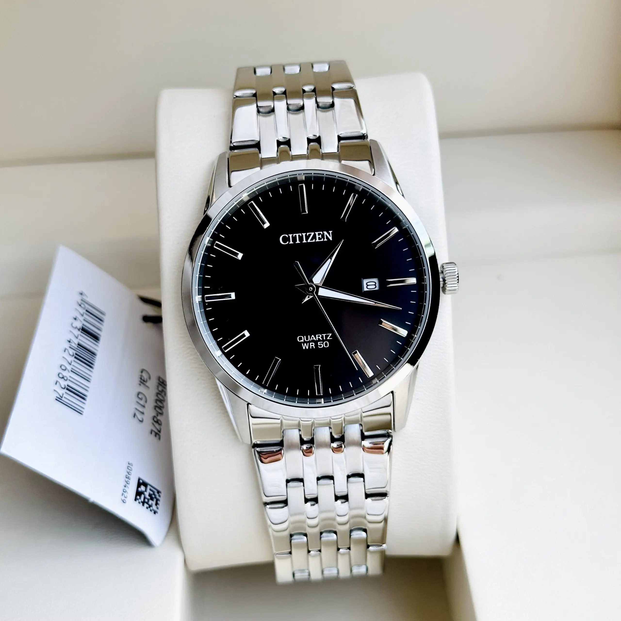 Đồng Hồ Nam Citizen Quartz Blue Steel BI5000-87L Authentic - BH 5 Năm - Chính Hãng 100%