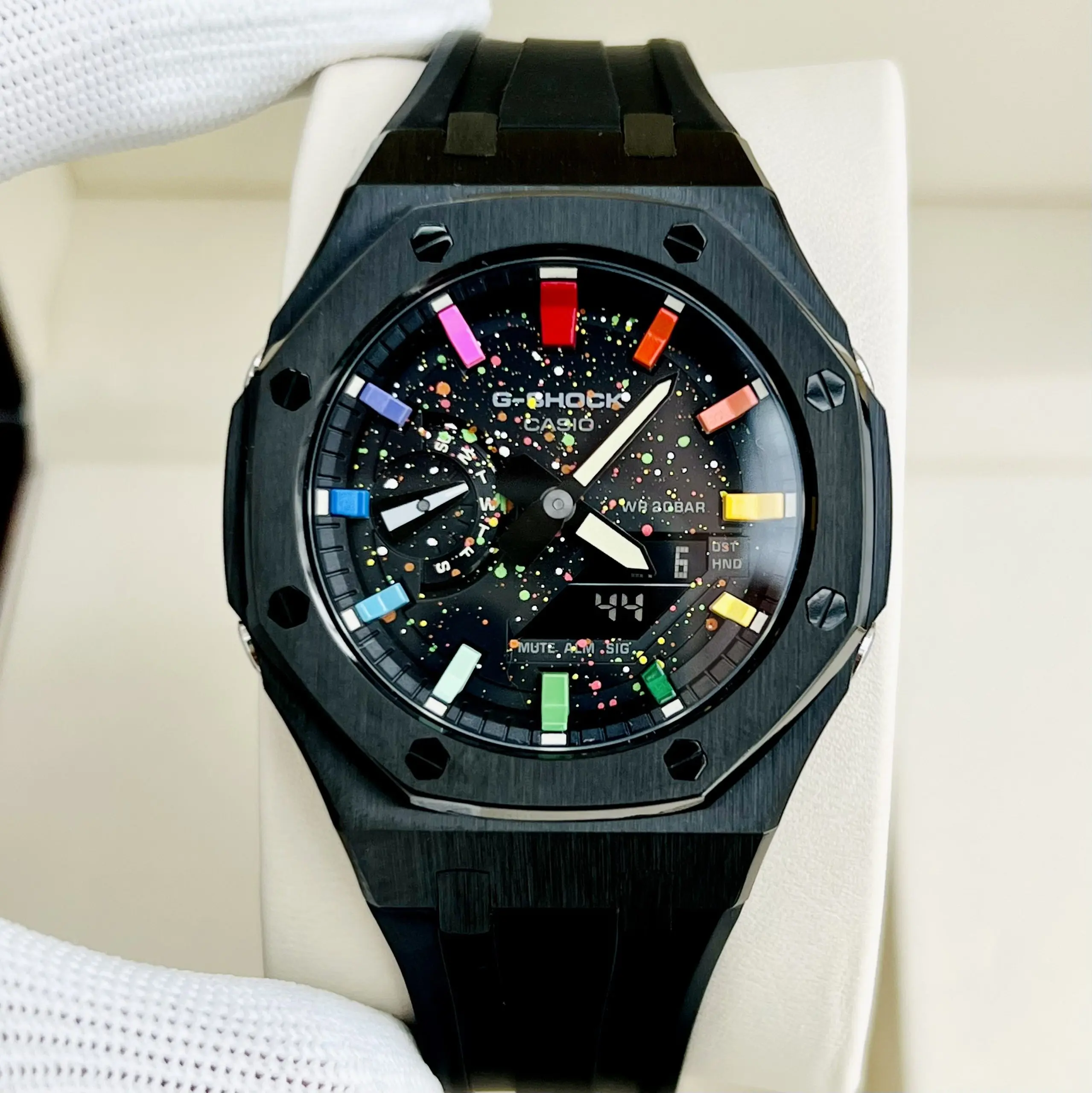 Đồng Hồ Casio G-SHOCK GA2100 CUSTOM AP GALAXY Gen 3 Dây Cao Su - BH 5 Năm - Chính Hãng 100%