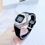 Đồng hồ G Shock Nữ GM-S5600GB-1DR ( Dây Đen - Viền Bạc )  - BH 5 Năm - Chính Hãng 100% — ảnh 7