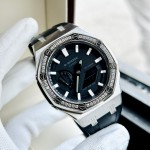 Đồng Hồ Nam Dây Nhựa G-Shock GA-2100-1A AP Custom Diamond Royal Oak (Special)- BH 5 Năm - Chính Hãng 100% — ảnh 4
