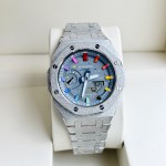Đồng Hồ Casio G-SHOCK GA2100 CUSTOM AP FULL SILVER SPECAL GALAXY Gen 3 - BH 5 Năm - Chính Hãng 100% — ảnh 1