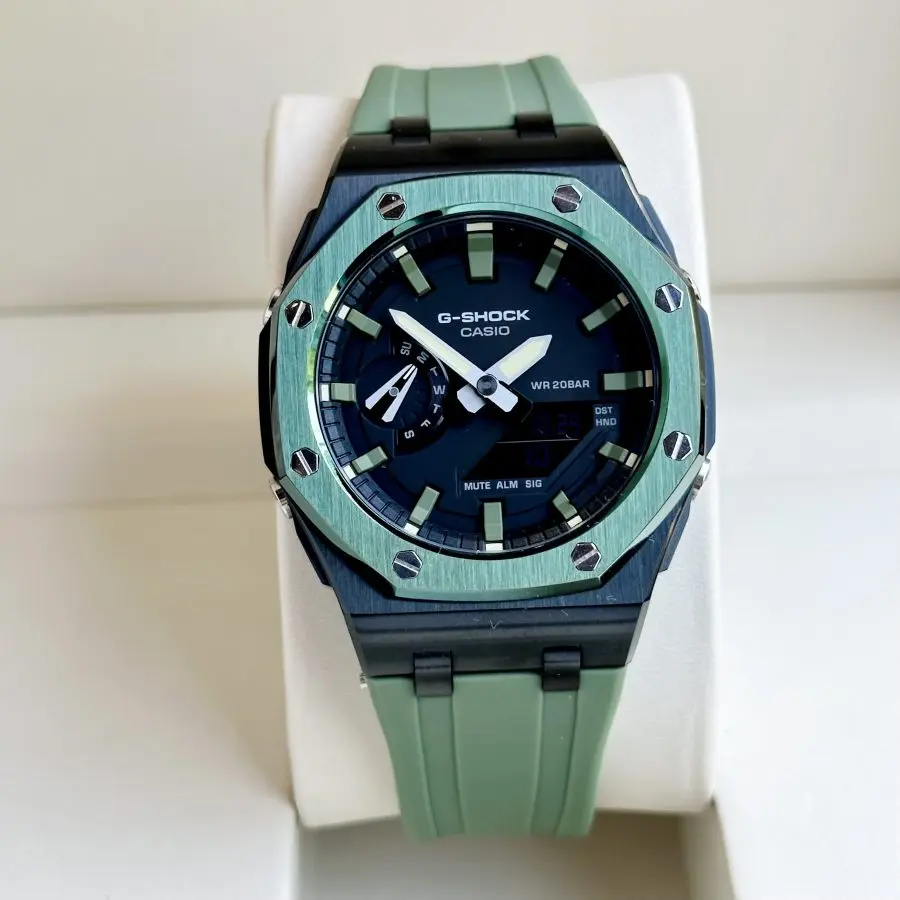Đồng Hồ Casio G-SHOCK GA2100 CUSTOM AP GREEN Gen 3 - BH 5 Năm - Chính Hãng 100%