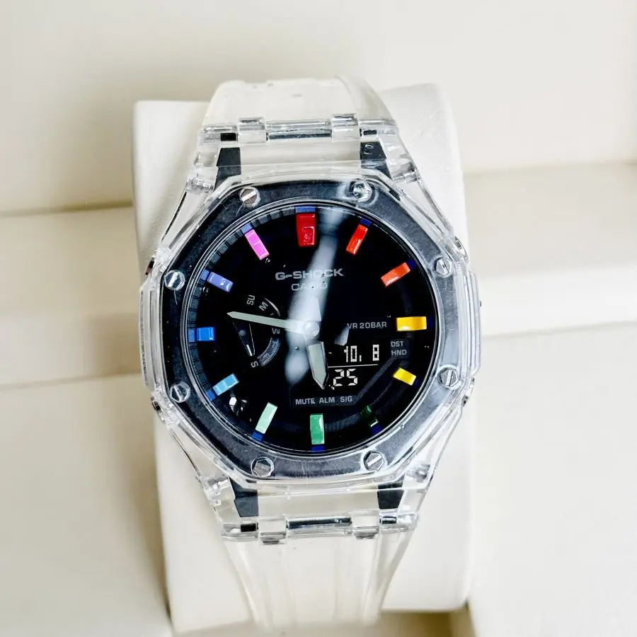 Đồng Hồ Casio G-SHOCK GA2100 CUSTOM RAINBOW Gen 3 - BH 5 Năm - Chính Hãng 100%