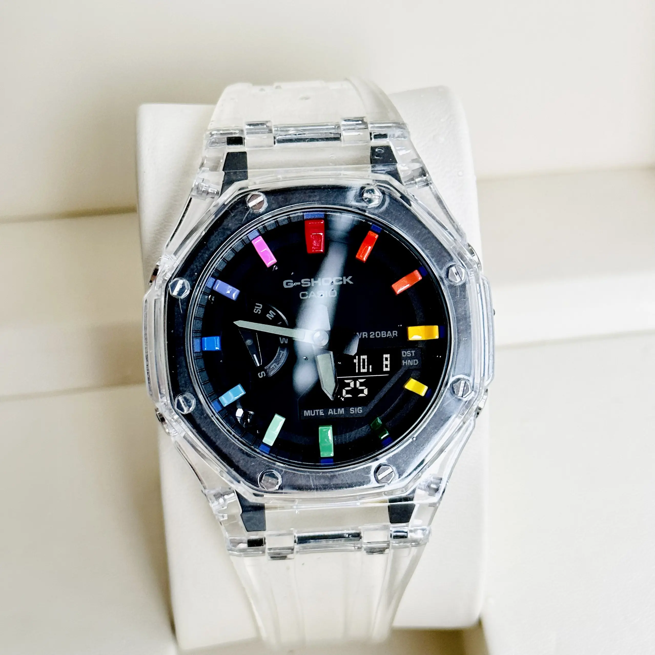 Đồng Hồ Casio G-SHOCK GA2100 CUSTOM RAINBOW Gen 3 - BH 5 Năm - Chính Hãng 100%