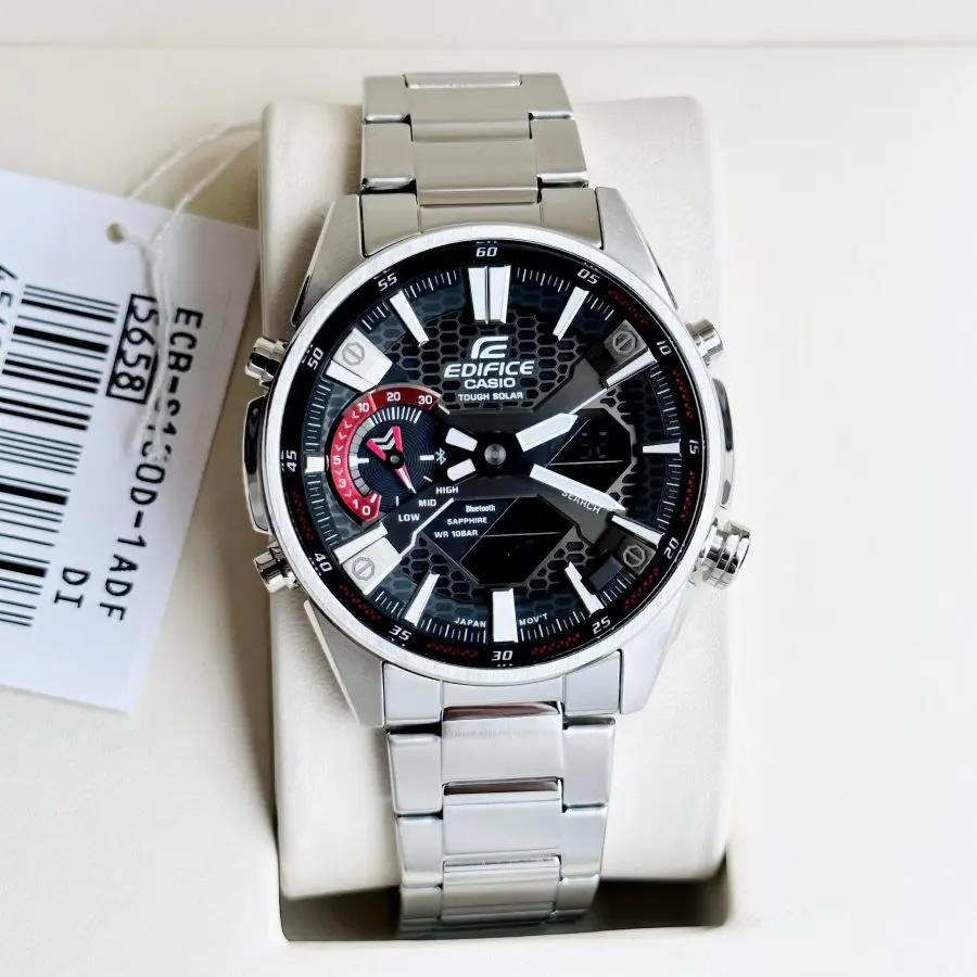 Đồng hồ Casio Edifice ECB-S100D-1ADF  -  Bảo Hành 5 Năm- Chính Hãng 100%