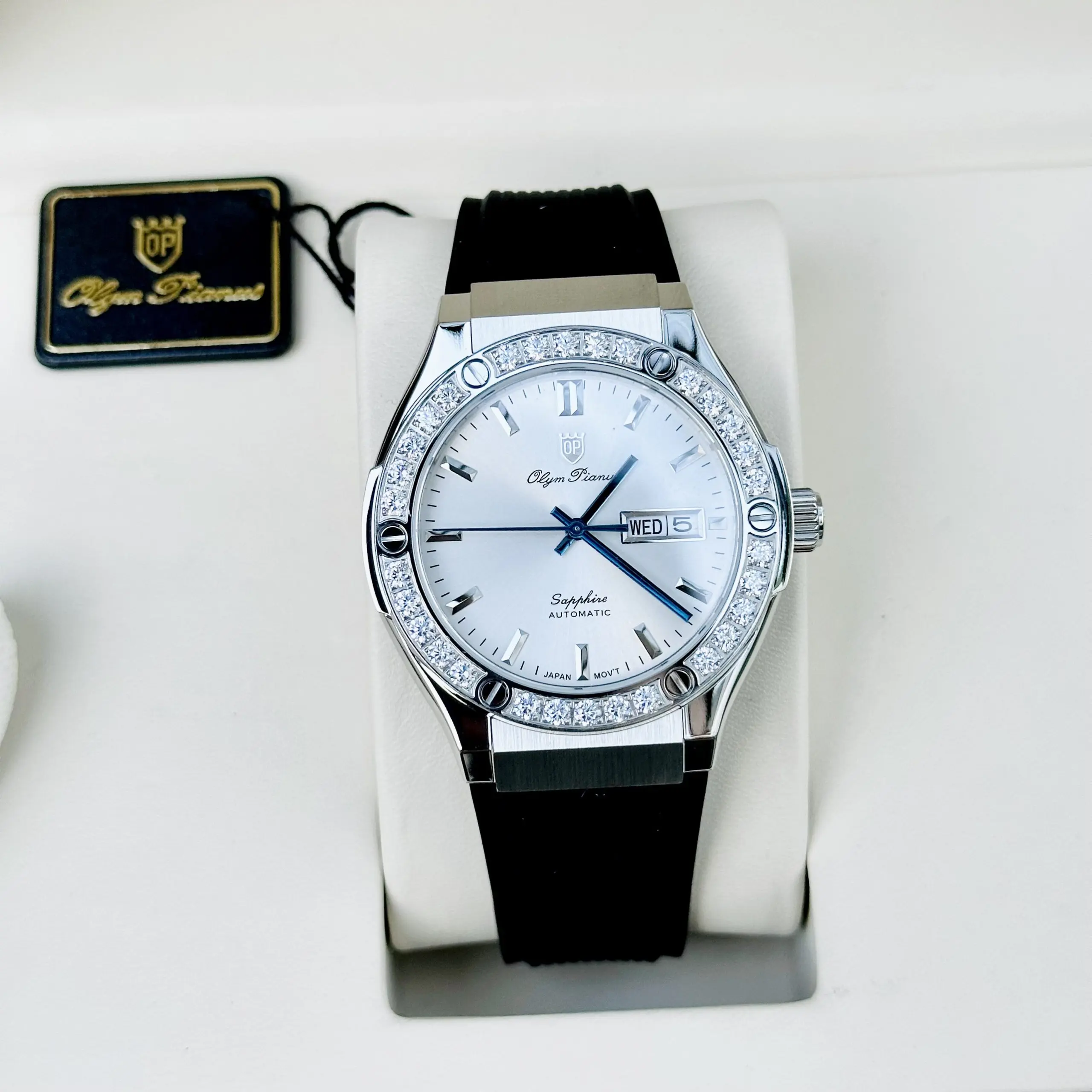 Đồng hồ Olym Pianus OP990-45ADGS-GL-T-  Cơ - Automatic - Kính Sapphire