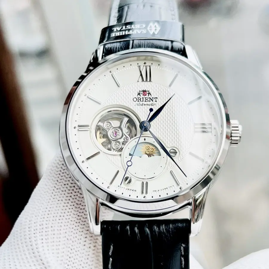 Đồng Hồ Nam Orient SUN and MOON Gen 4 RA-AS0011S10B- BH 5 Năm - Chính Hãng 100%