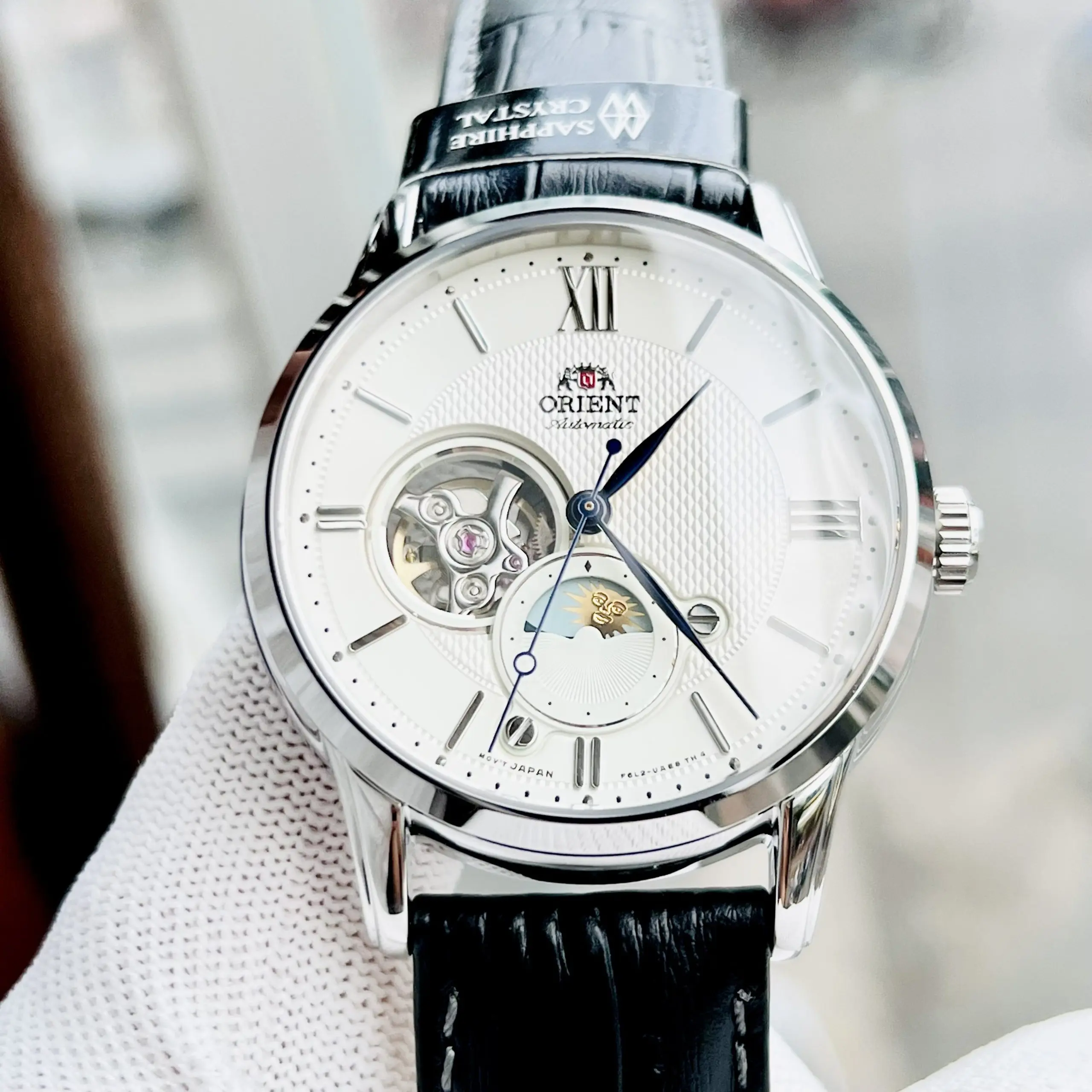 Đồng Hồ Nam Orient SUN and MOON Gen 4 RA-AS0011S10B- BH 5 Năm - Chính Hãng 100%