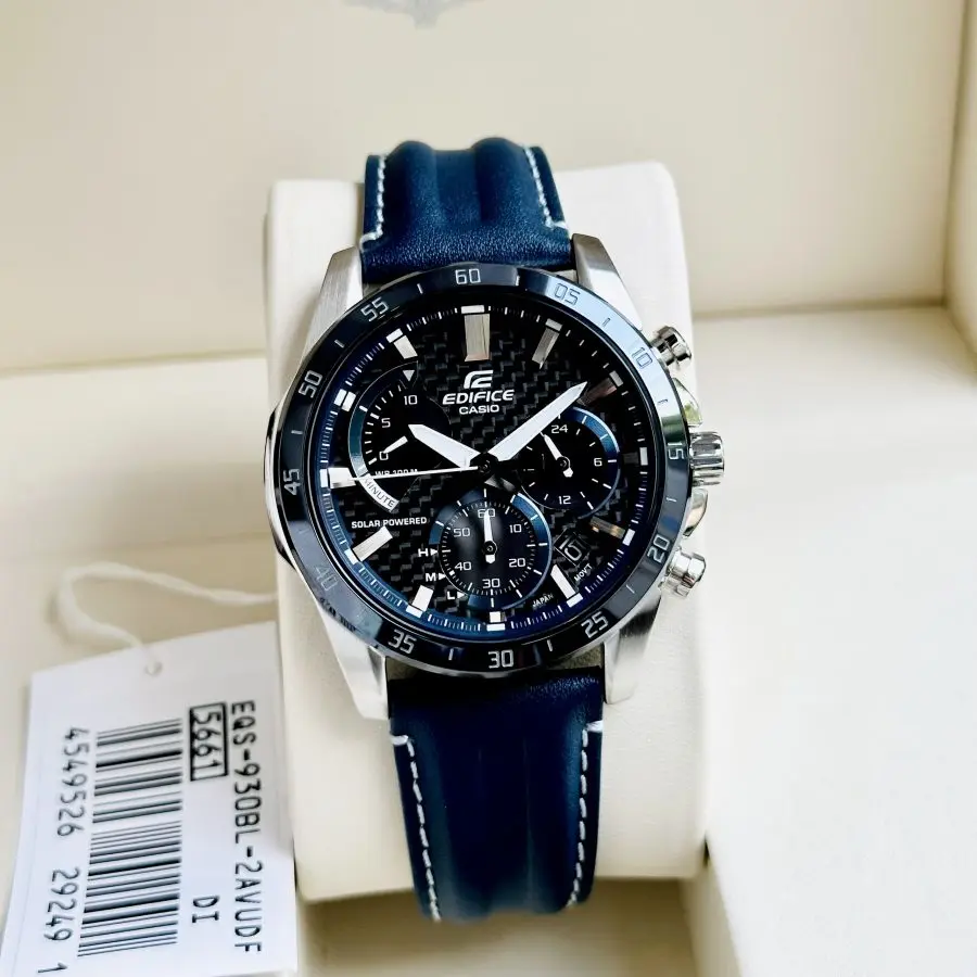 Đồng hồ Edifice EQS-930BL-2AV-  Bảo Hành 5 Năm- Chính Hãng 100%