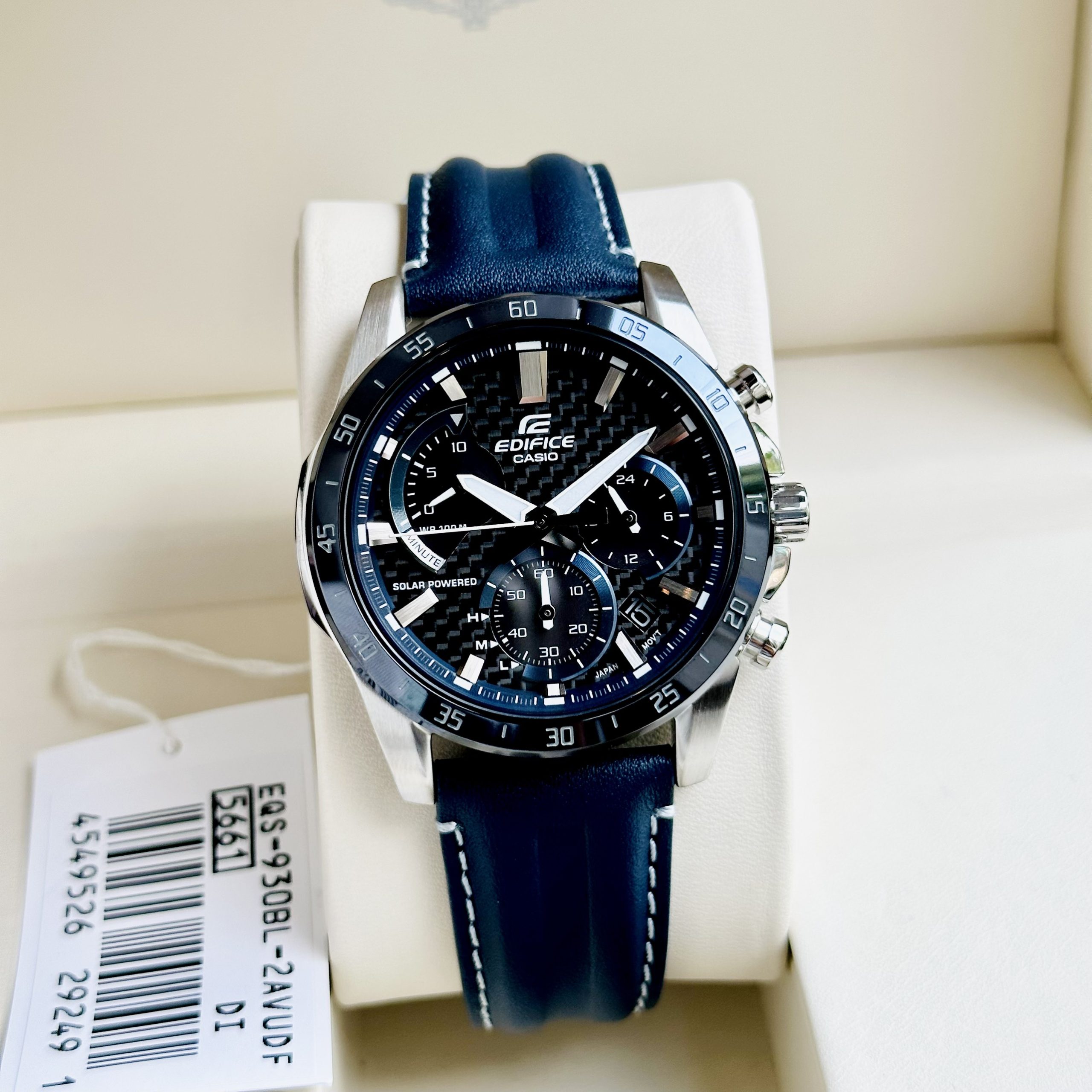 Đồng hồ Edifice EQS-930BL-2AV-  Bảo Hành 5 Năm- Chính Hãng 100%