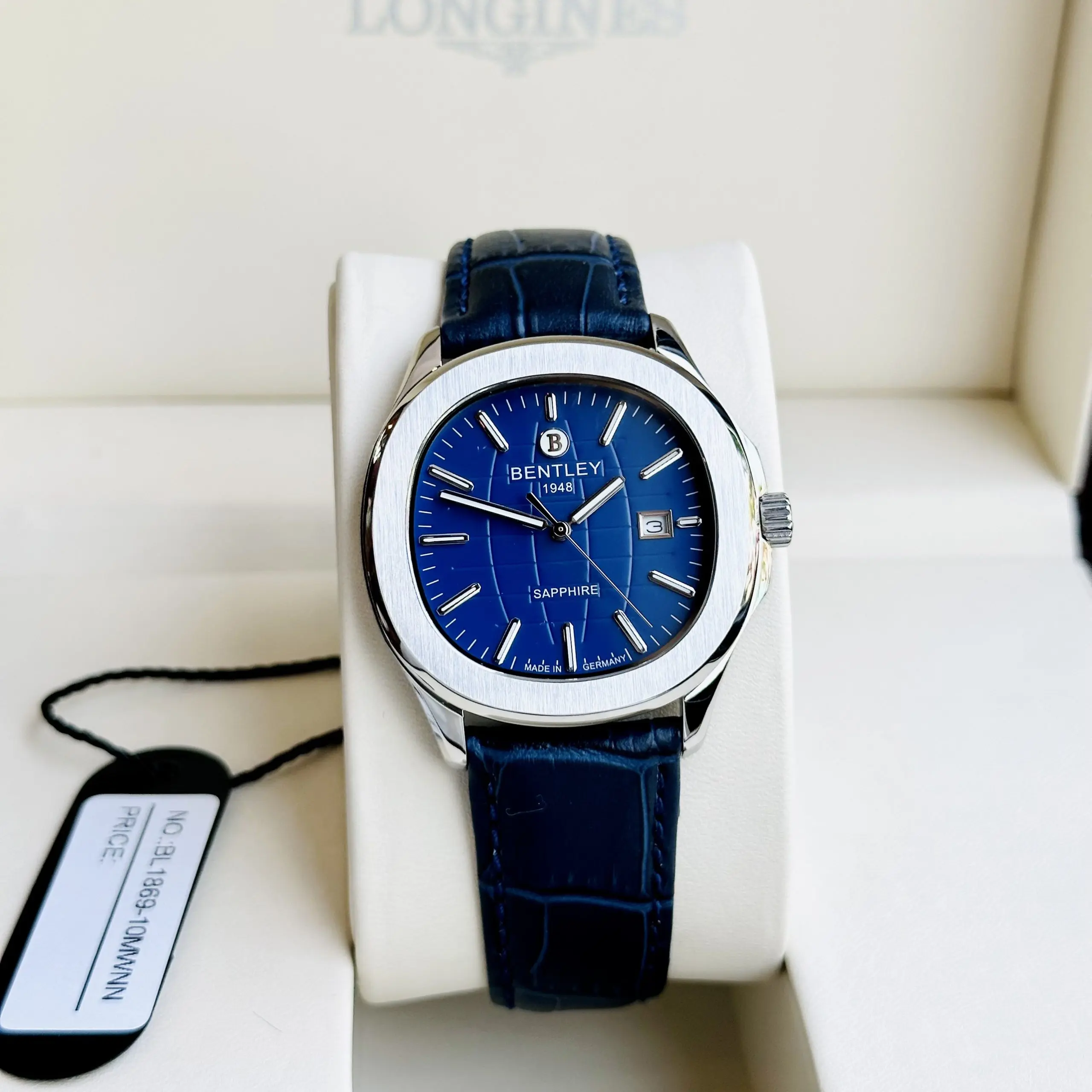 ĐỒNG HỒ BENTLEY BL1869-10MWNN-MS-GL-X - Pin ( Quartz ) - Kính Sapphire - Chính Hãng 100%