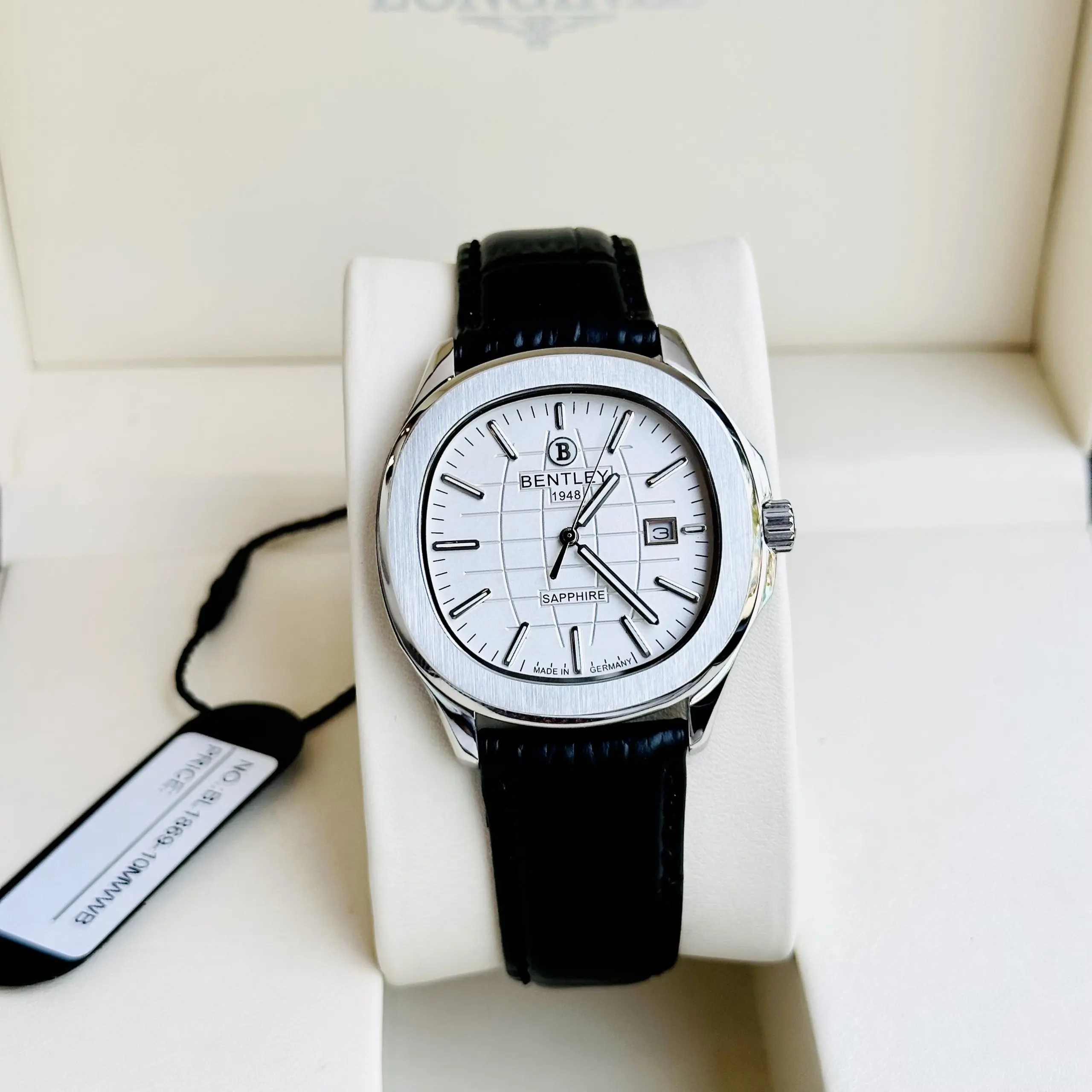 ĐỒNG HỒBENTLEY BL1869-10MWWB-MS-GL-T  - Pin ( Quartz ) - Kính Sapphire - Chính Hãng 100%