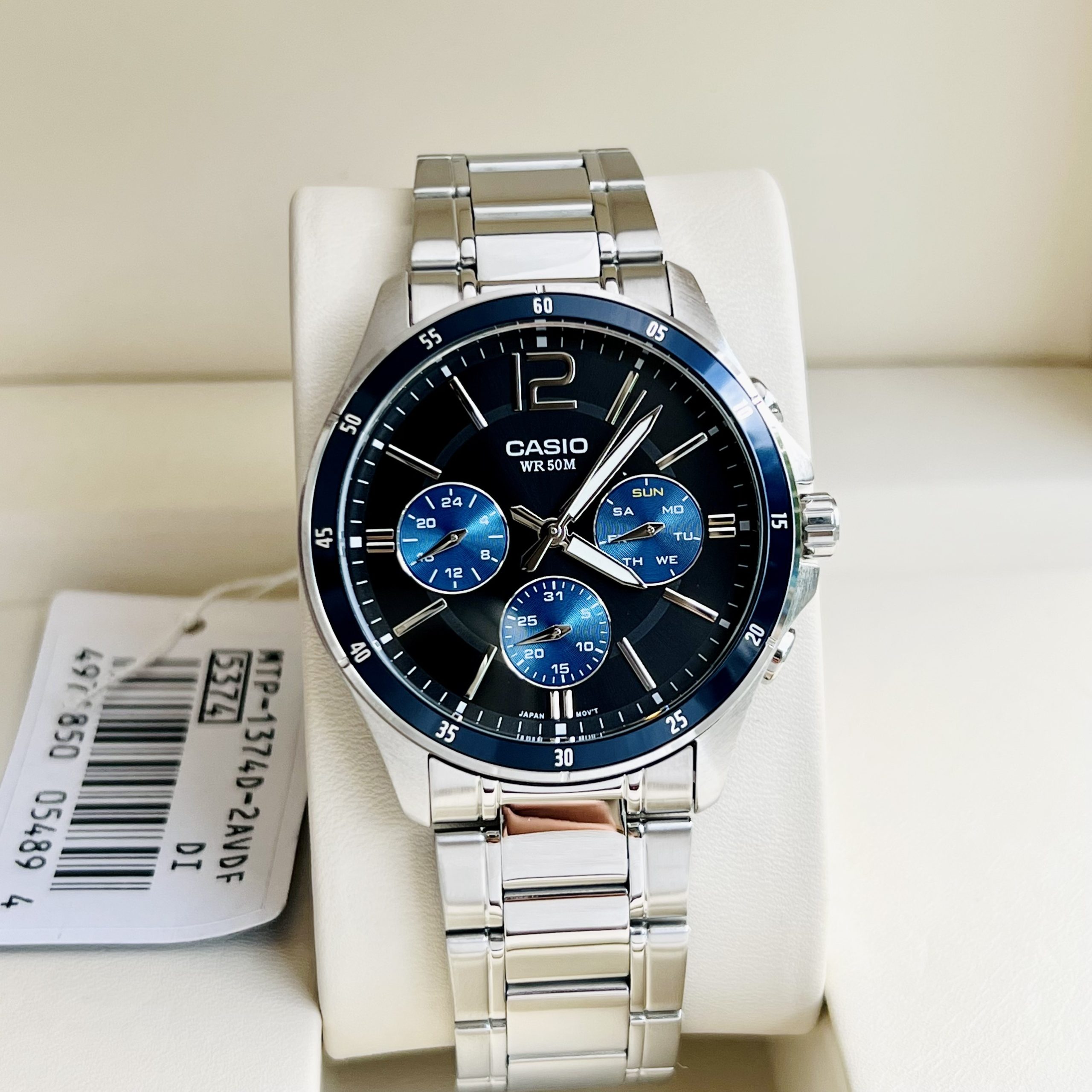 ĐỒNG HỒ CASIO NAM MTP-1374D-2AVDF- Chính hãng 100%- BH 5 năm