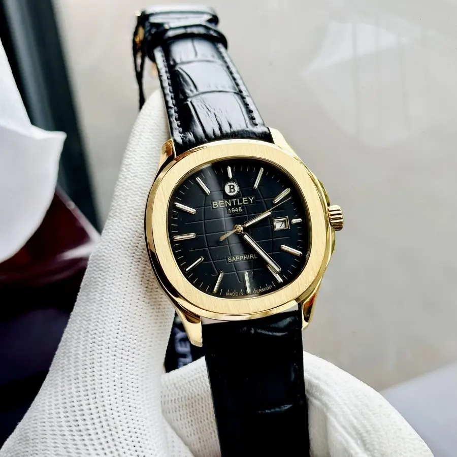 ĐỒNG HỒ Bentley BL1869-10MKBB - Pin ( Quartz ) - Kính Sapphire - Chính Hãng 100%