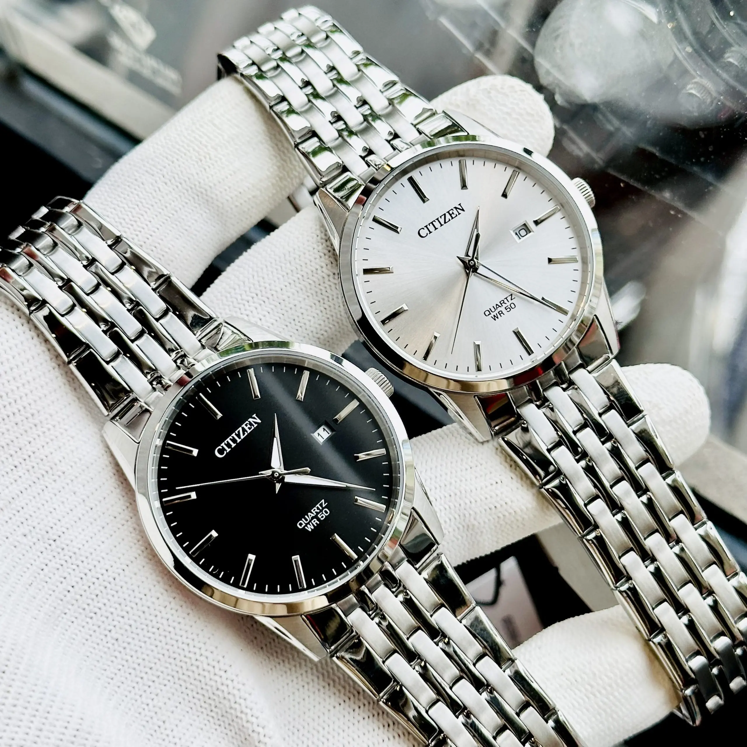 Đồng Hồ Nam Citizen Quartz Steel BI5000-87L Authentic - BH 5 Năm - Chính Hãng 100%