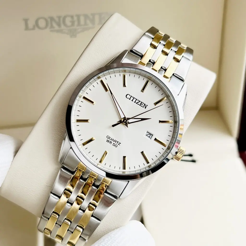 Đồng Hồ Nam Citizen Quartz có khả năng chống nước 50 mét