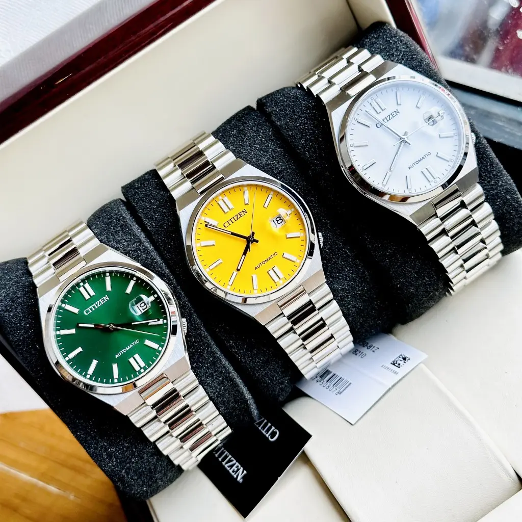 Mặt số Đồng Hồ Nam Citizen NJ0150-81A trang bị kính sapphire cao cấp