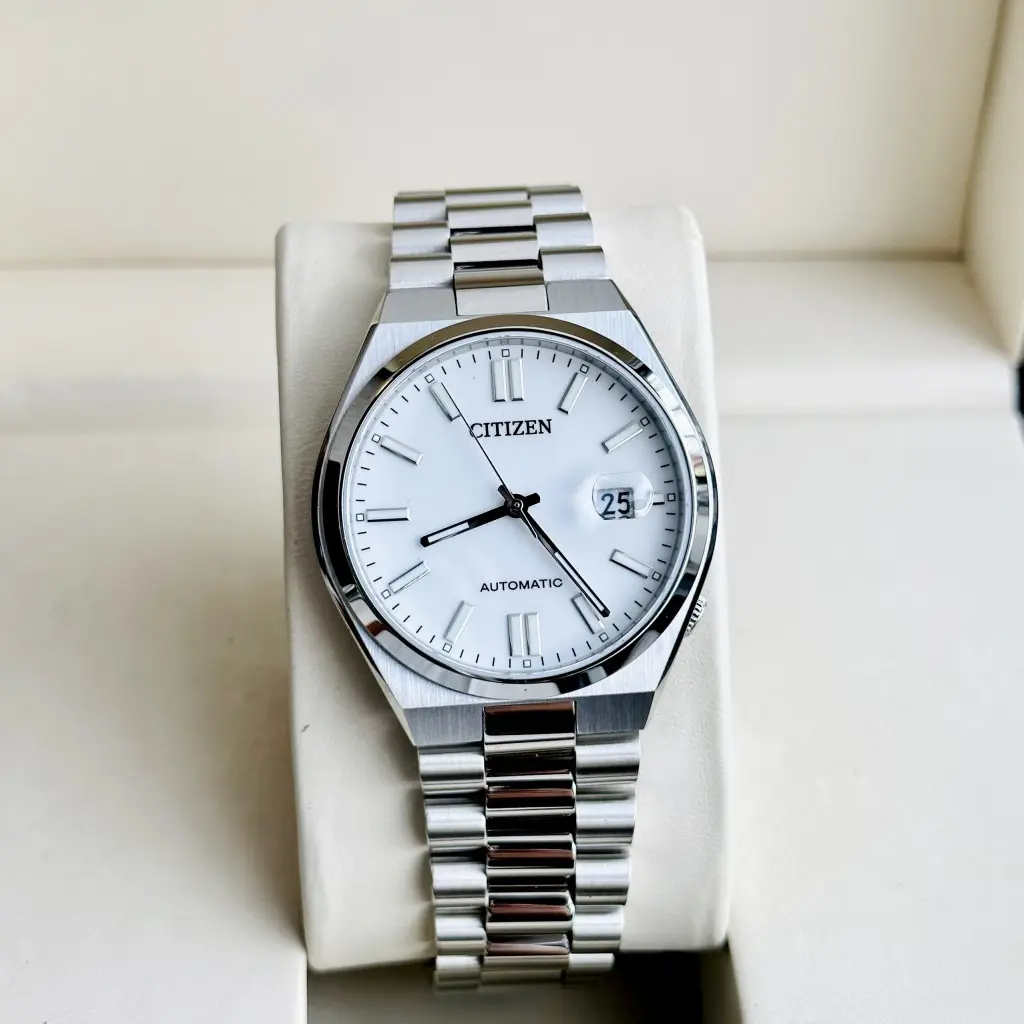 Đồng Hồ Nam Citizen NJ0150-81A mặt trắng thanh lịch