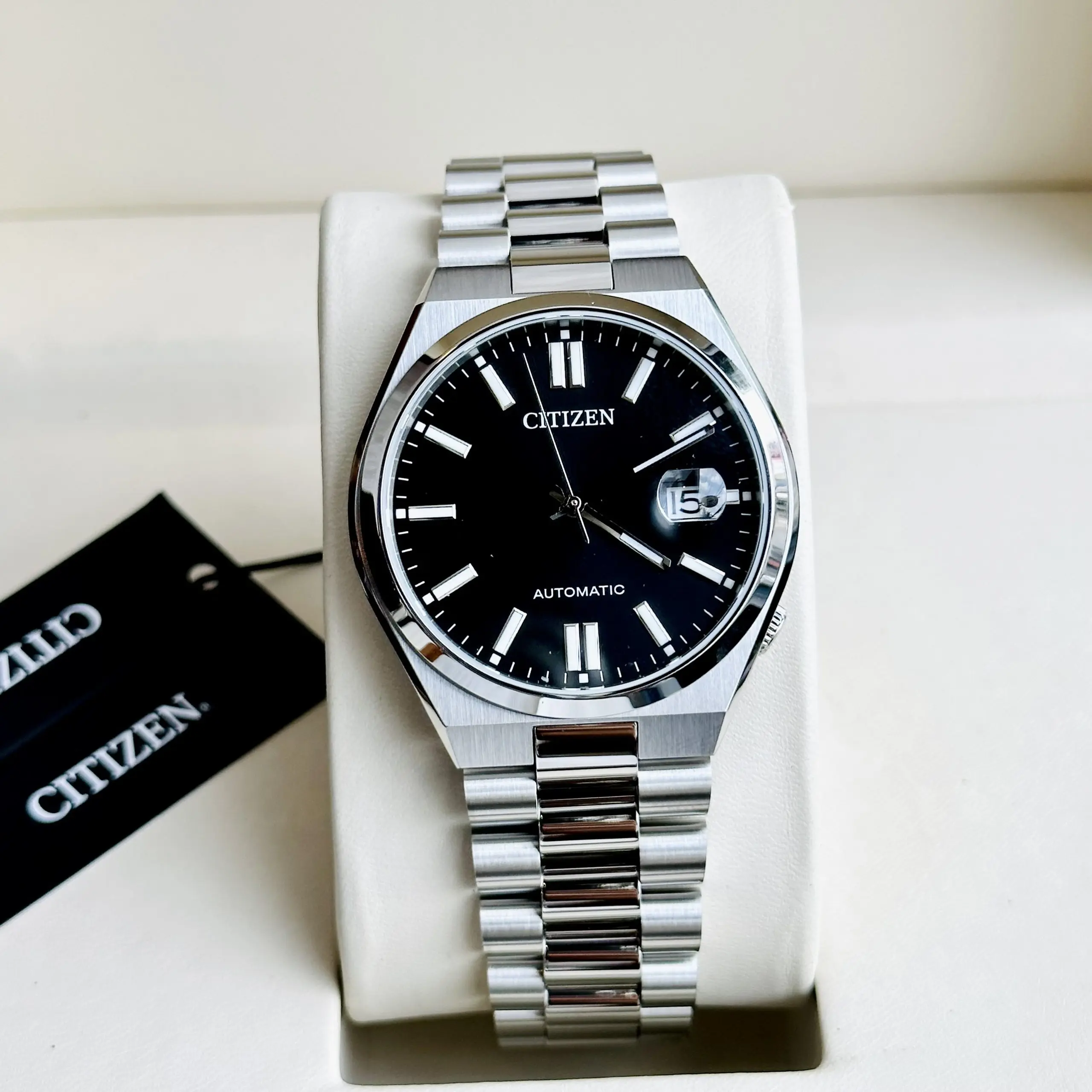 Đồng Hồ Nam Citizen NJ0150-81A Mặt Đen -Automatic ( Cơ ) - BH 5 Năm - Chính Hãng 100%