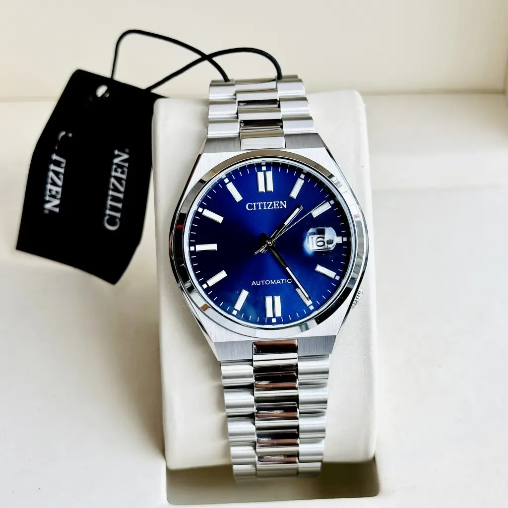 Đồng Hồ Nam Citizen NJ0150-81A mặt xanh dương sang trọng
