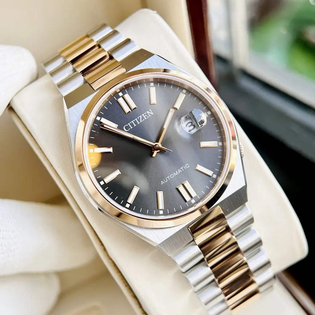 Bộ máy cơ khí bền bỉ bên trong Đồng Hồ Nam Citizen 40mm