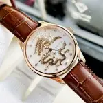 Đồng hồ nam Carnival Long Phụng Bản Đặc Biệt Special Edition Diamond - Automatic - Cơ- Kính Sapphire — ảnh 8