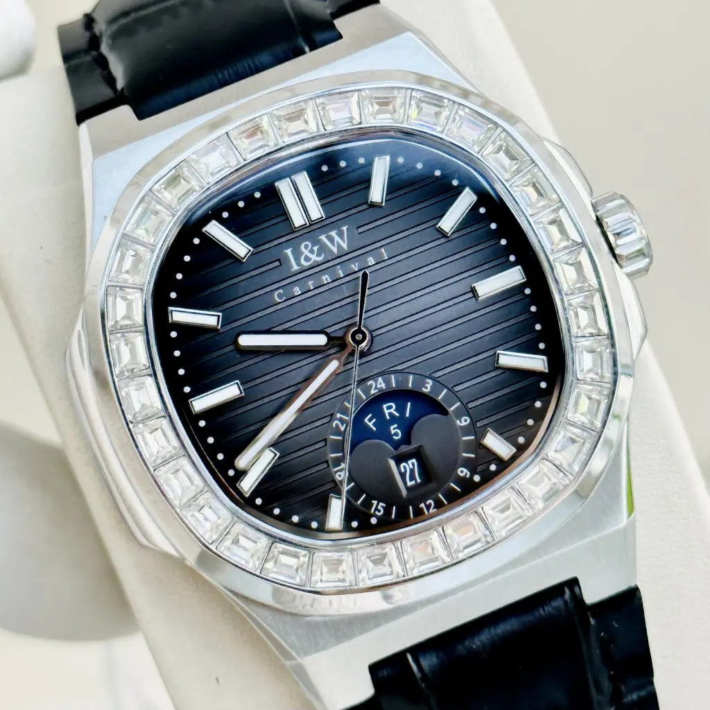 ĐỒNG HỒ NAM I&W Carnival có vỏ thép chống gỉ 41mm