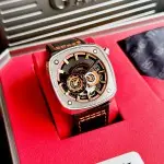 Đồng hồ Nam Bonest Gatti King Sport - BG6601- A1- 45mm - Automatic - Dây Da — ảnh 11