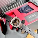 Đồng hồ Nam Bonest Gatti King Sport - BG6601- A1- 45mm - Automatic - Dây Da — ảnh 7