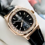 ĐỒNG HỒ NAM Carnival 8110G - Mặt Đen - Automatic - Dây Da - Kính Sapphire — ảnh 10