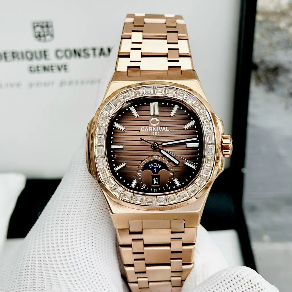 Mặt kính Sapphire trên ĐỒNG HỒ NAM Carnival