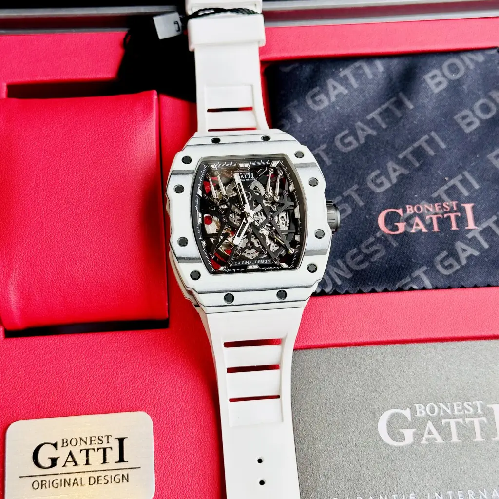 Mặt số 45mm của Đồng hồ Nam BONEST GATTI cực kỳ nổi bật
