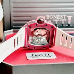 Đồng hồ Nam BONEST GATTI Carbon BG9907 Bugundy - 45mm - Automatic — ảnh 11