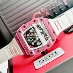 Đồng hồ Nam BONEST GATTI Carbon BG9907 Bugundy - 45mm - Automatic — ảnh 4