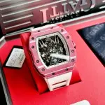 Đồng hồ Nam BONEST GATTI Carbon BG9907 Bugundy - 45mm - Automatic — ảnh 1