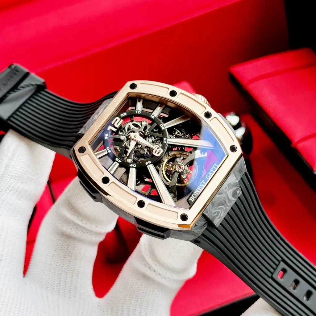 Vỏ đồng hồ làm từ thép không gỉ 316L và Carbon
