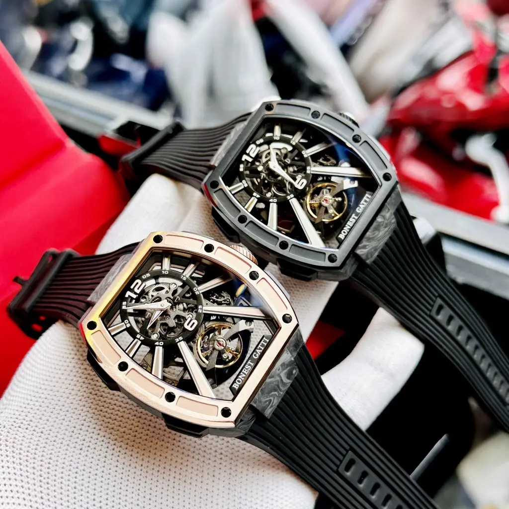 Đồng hồ Nam BONEST GATTI trang bị kính Sapphire chống xước