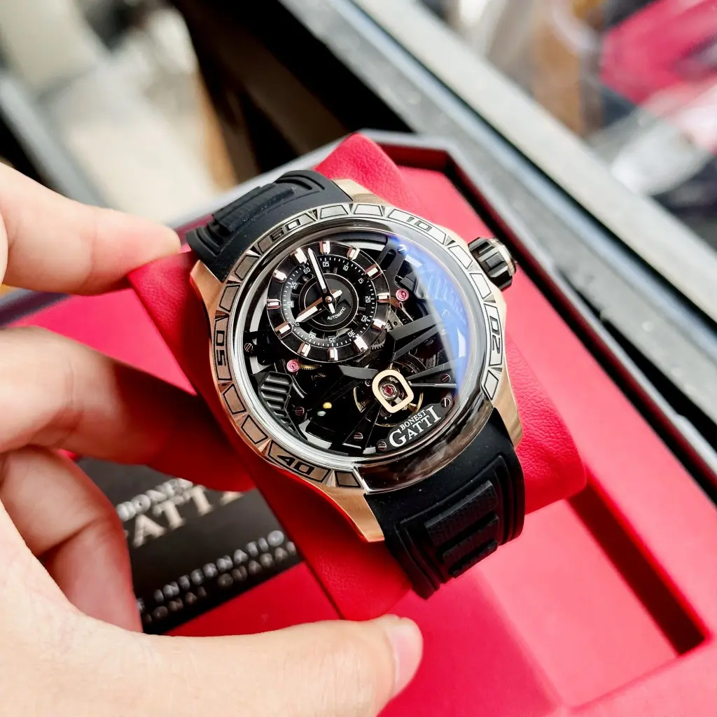 Bộ máy cơ Automatic mượt mà của Đồng hồ Nam Bonest Gatti