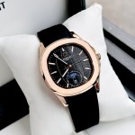 ĐỒNG HỒ NAM Carnival Aquanus 8113G - Mặt Black - Viền Vàng - Dây Cao Su - Automatic - Kính Sapphire — ảnh 1