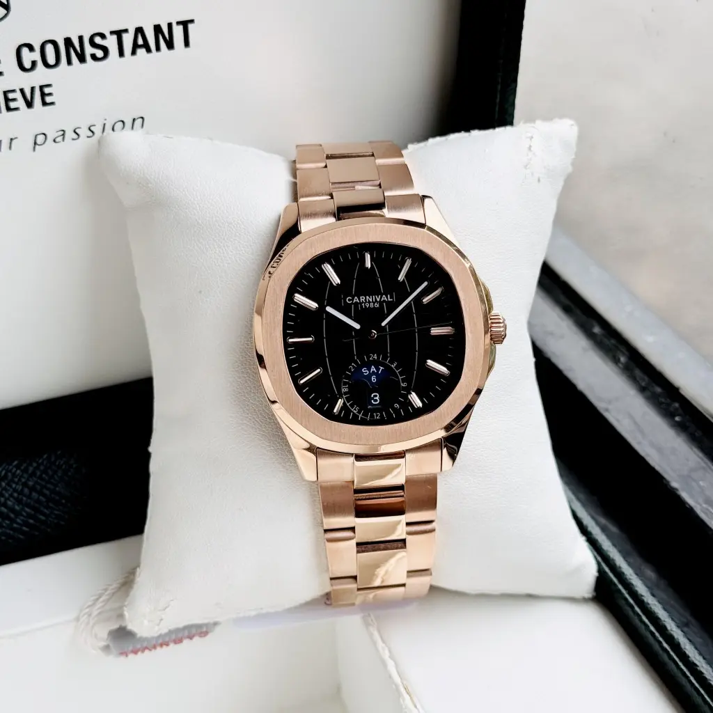 Bộ máy cơ Automatic Thụy Sĩ mang lại độ chính xác cao