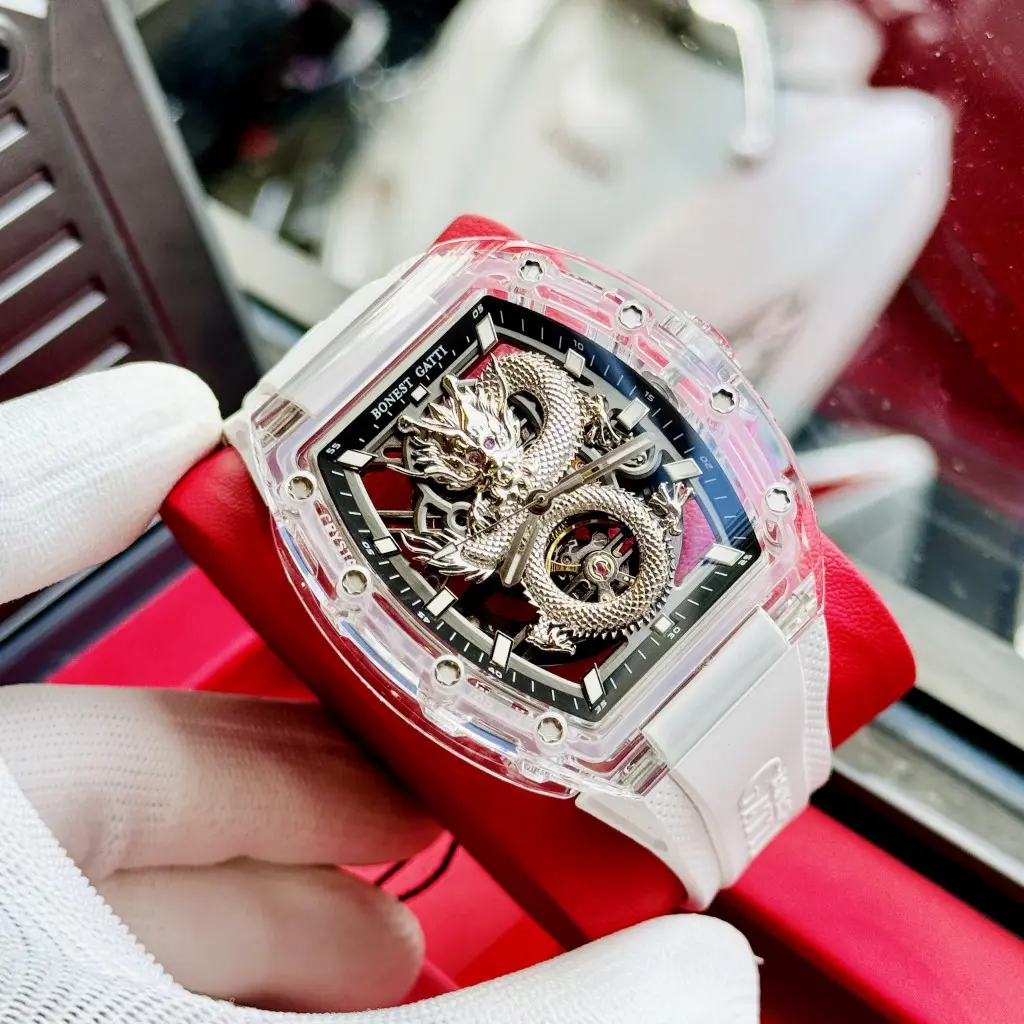 Mặt kính Sapphire chống xước cùng kích thước 45mm mạnh mẽ