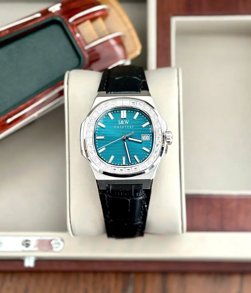 ĐỒNG HỒ NAM I&W Carnival 721G Green sang trọng