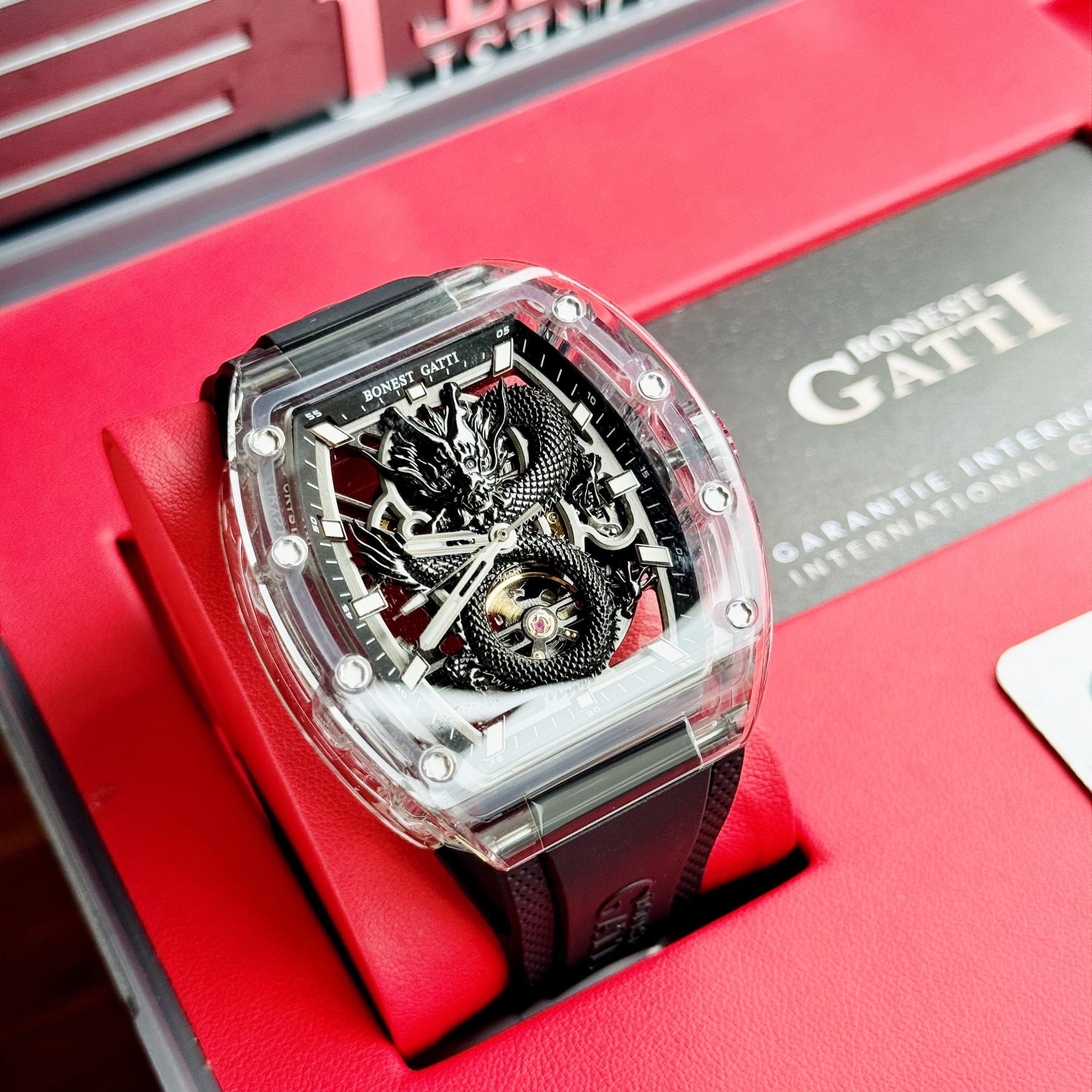 Đồng hồ Nam Bonest Gatti Hắc Long - 45mm - Automatic